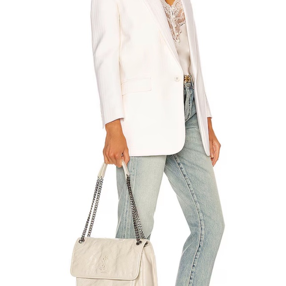 Saint Laurent YSL Medium Niki bag in "Blanc" Vintage Leather/MINT CONDITION! - Picture 4 of 16